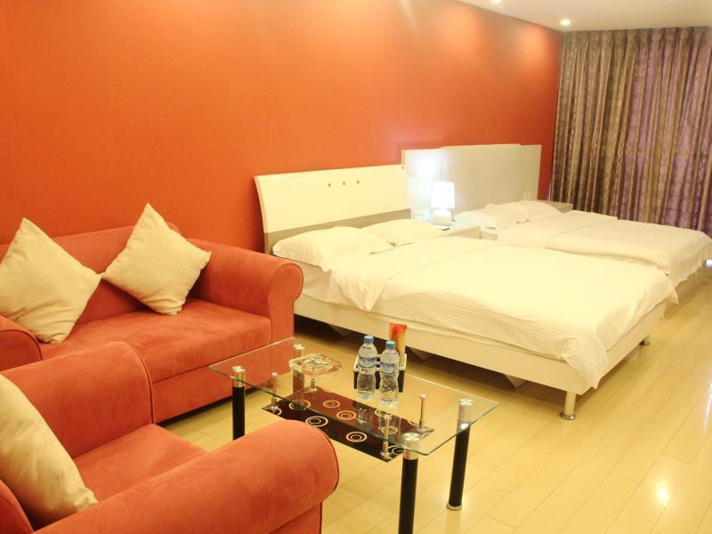 Binjiang Hangzhou Dushangju Hotel Apartment מראה חיצוני תמונה