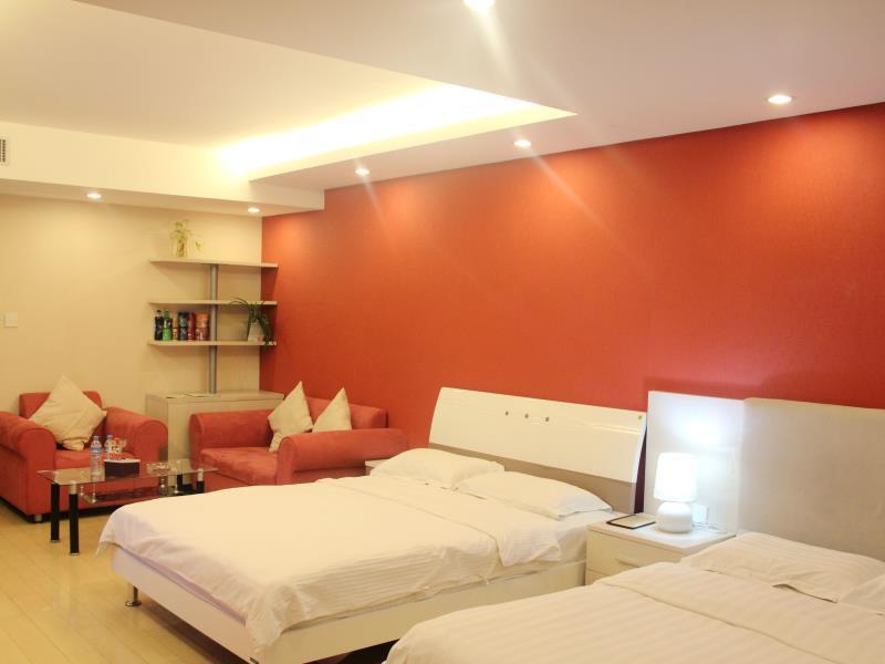 Binjiang Hangzhou Dushangju Hotel Apartment מראה חיצוני תמונה