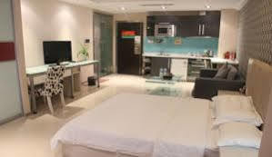 Binjiang Hangzhou Dushangju Hotel Apartment מראה חיצוני תמונה